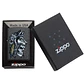 Wolf Skull Feather Design-Zippo - Miniatura 3