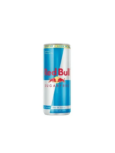 Bebida Energetica Red Bull Sin Azúcar Lata 250 Ml 1