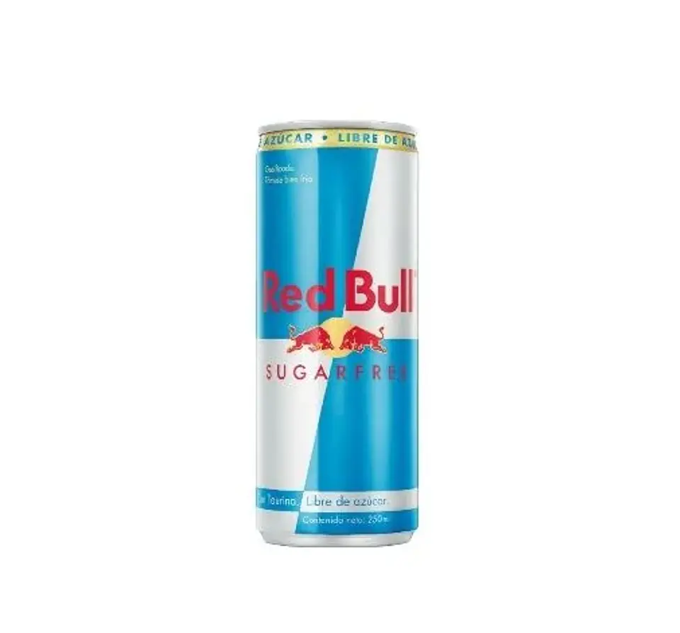 Bebida Energetica Red Bull Sin Azúcar Lata 250 Ml 1