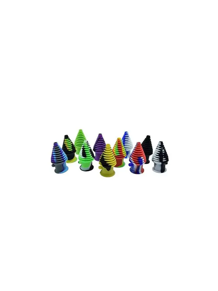 Boquilla Higienica Silicona Para Bong Morado/Negro-Bonglab 1