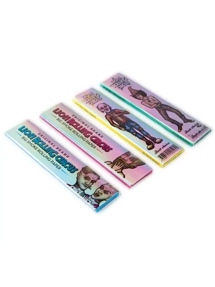 Papel Ultra Thin King Size Silver- Lion Rolling Circus 1