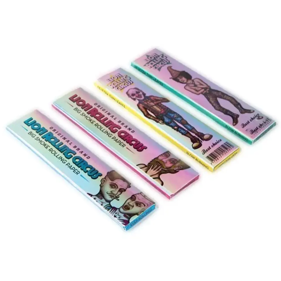 Papel Ultra Thin King Size Silver- Lion Rolling Circus 1