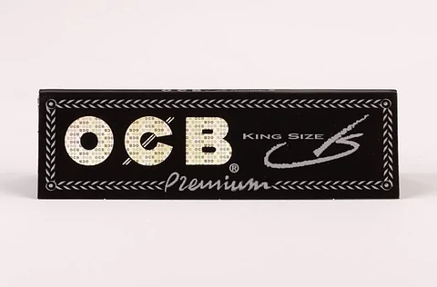Papelillo Negro King Size 1U-Ocb