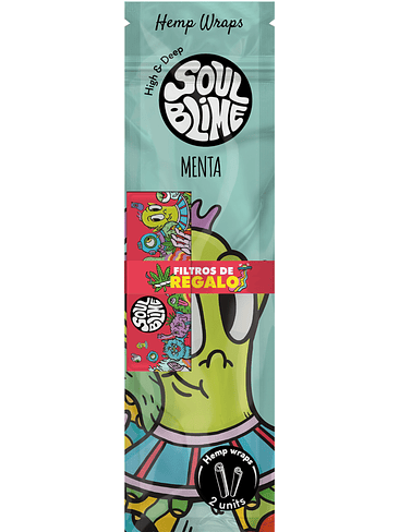 BLUNT SABORES CLÁSICOS MENTA 1U- SOULBLIME 1
