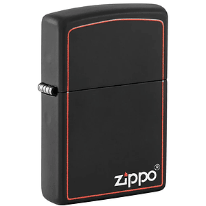 Encendedor Classic Black & Red-Zippo