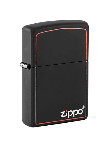 ENCENDEDOR CLASSIC BLACK & RED-ZIPPO 1