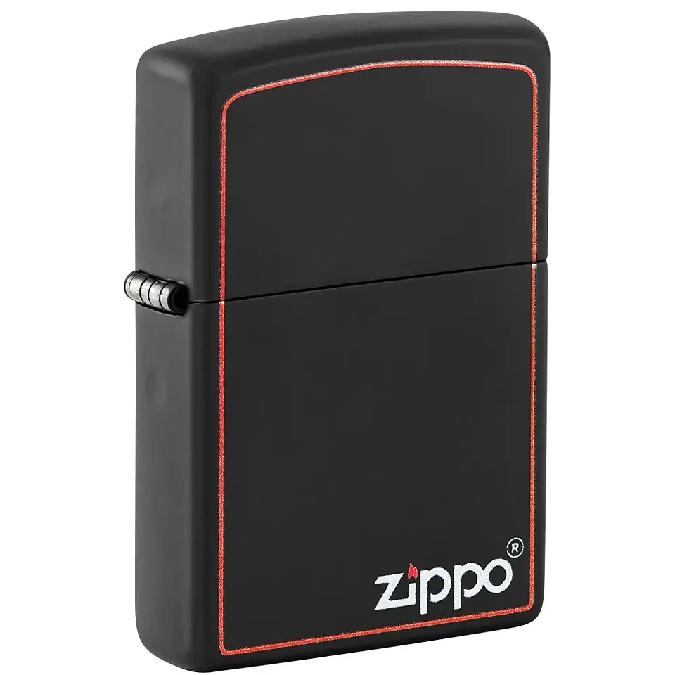 Encendedor Classic Black & Red-Zippo 1