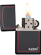 ENCENDEDOR CLASSIC BLACK & RED-ZIPPO - Miniatura 2