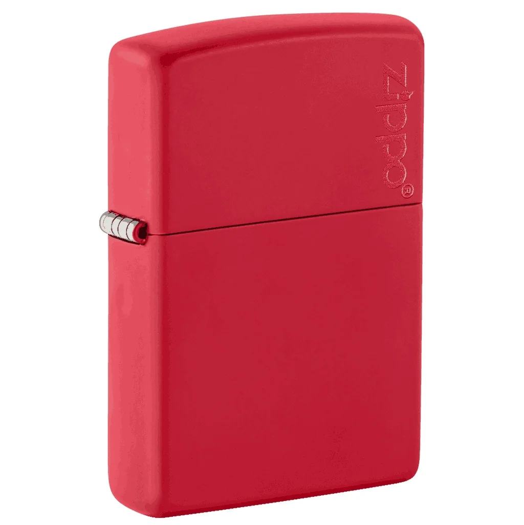 Encendedor Classic Red Matte Logo - Zippo 1