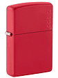 ENCENDEDOR CLASSIC RED MATTE LOGO - ZIPPO - Miniatura 1