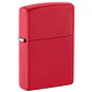 Encendedor Classic Red Matte Logo - Zippo - Miniatura 1