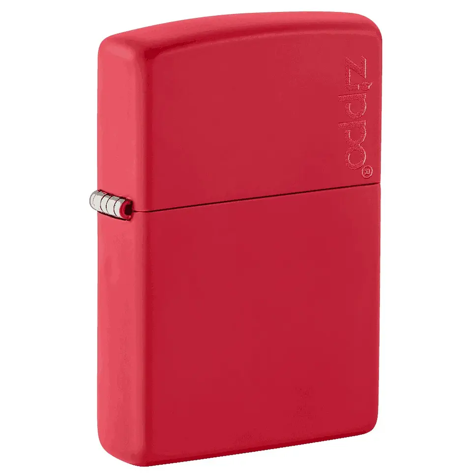 Encendedor Classic Red Matte Logo - Zippo 1