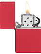ENCENDEDOR CLASSIC RED MATTE LOGO - ZIPPO - Miniatura 2