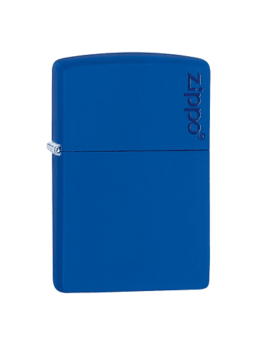 ENCENDEDOR ROYAL BLUE MATTE LOGO - ZIPPO 1
