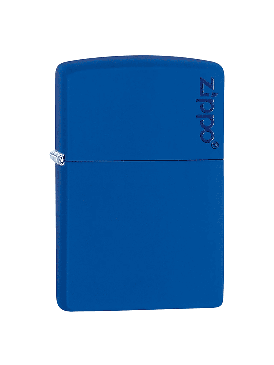 ENCENDEDOR ROYAL BLUE MATTE LOGO - ZIPPO 1