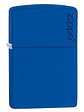 ENCENDEDOR ROYAL BLUE MATTE LOGO - ZIPPO - Miniatura 1