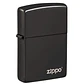 Encendedor Logo Negro - Zippo - Miniatura 1