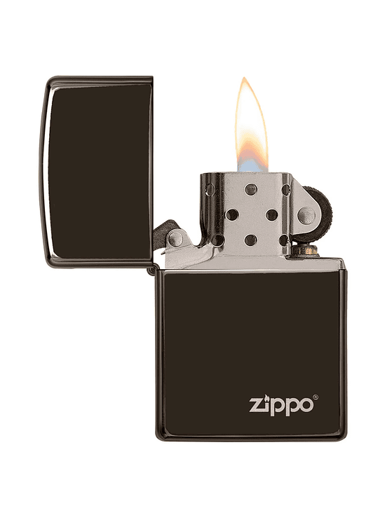 ENCENDEDOR LOGO NEGRO - ZIPPO 2