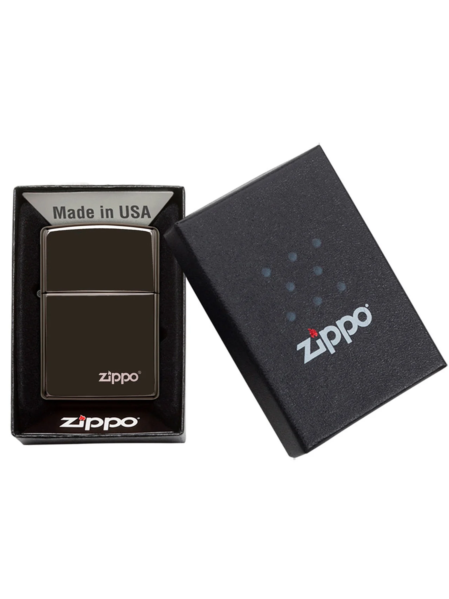 Encendedor Logo Negro - Zippo 3