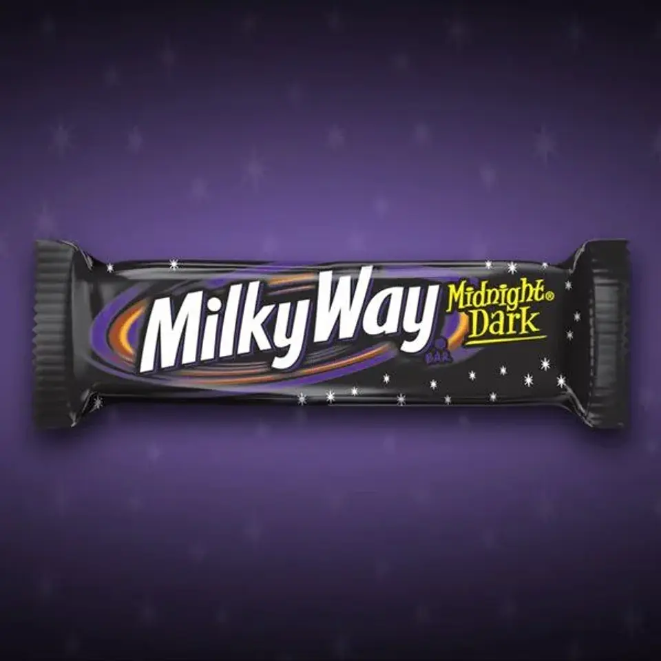 Barra De Chocolate Milky Way Midnight Dark Chocolate 49,9 Gr 1