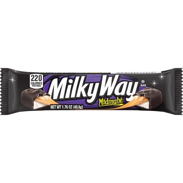 Barra De Chocolate Milky Way Midnight Dark Chocolate 49,9 Gr 2