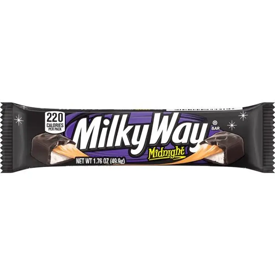 Barra De Chocolate Milky Way Midnight Dark Chocolate 49,9 Gr 2