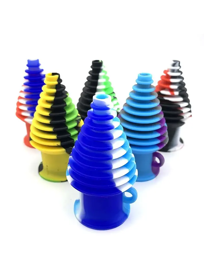 Boquilla Higienica Silicona Para Bong Verde-Bonglab 2