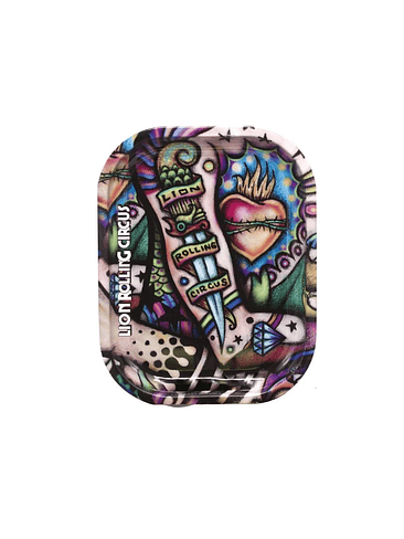 BANDEJA SMAL TATOO-LION ROLLING CIRCUS 1