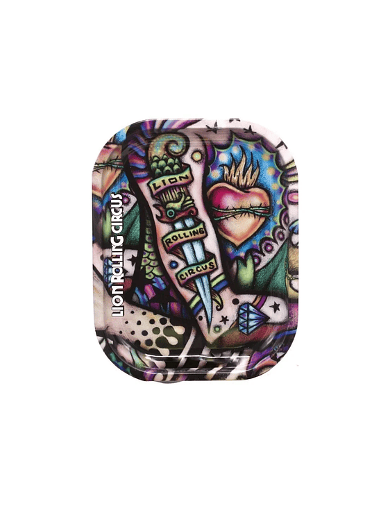 BANDEJA SMAL TATOO-LION ROLLING CIRCUS 1