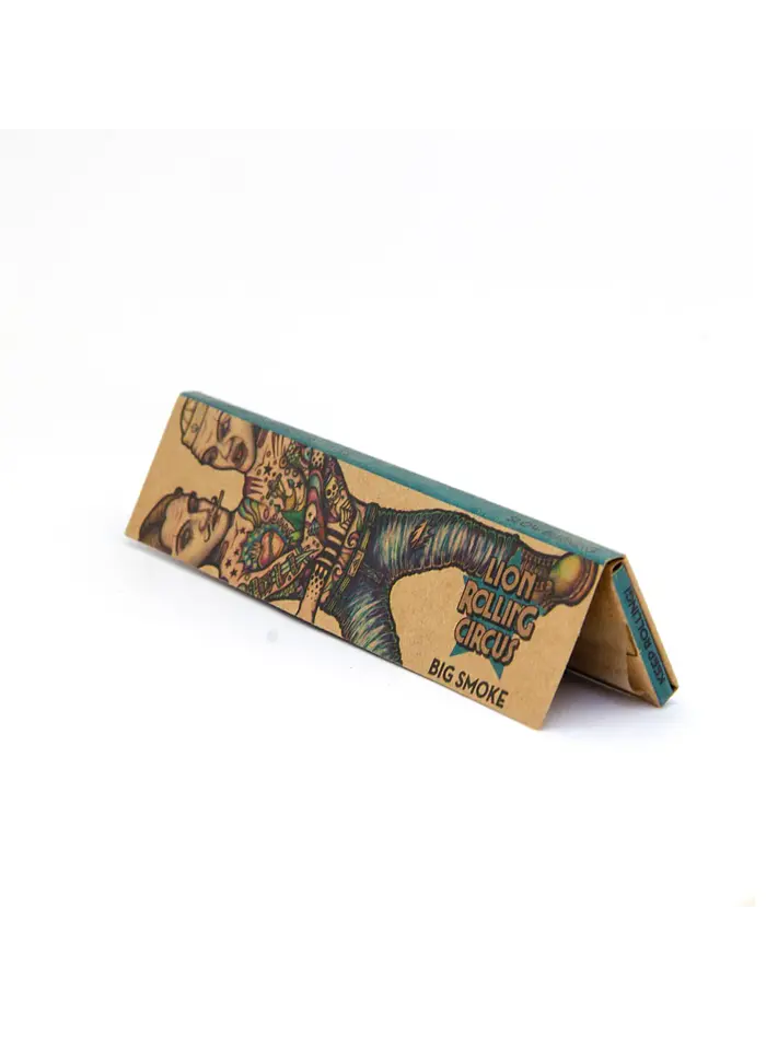 Papel Unbleached King Size-Lion Rolling Circus 1