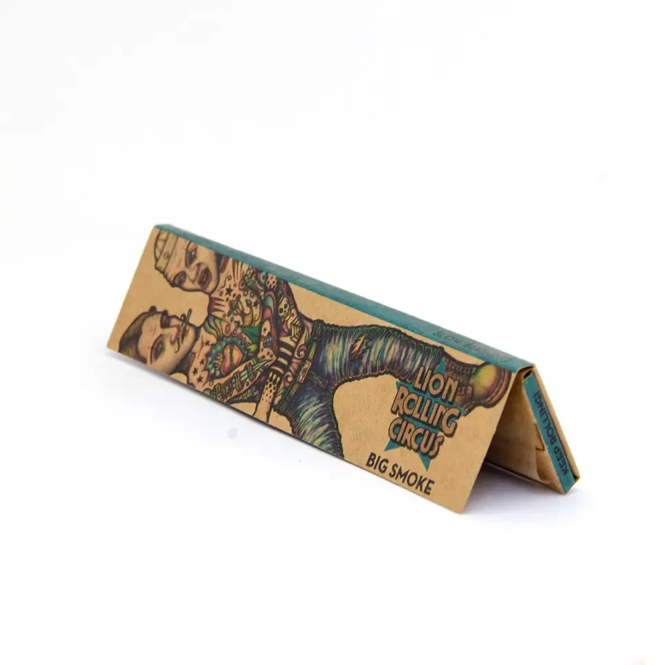 Papel Unbleached King Size-Lion Rolling Circus 1