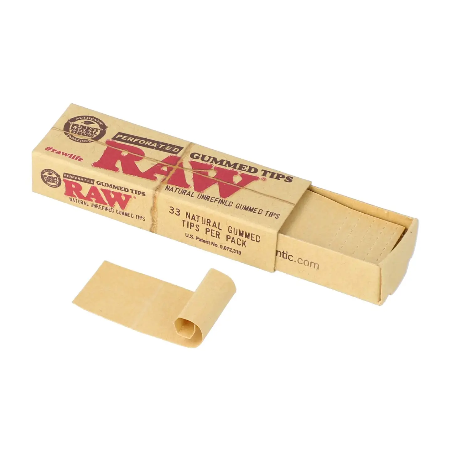 Filtros Tips Gummed (Unidad / Display 24U) -Raw 3