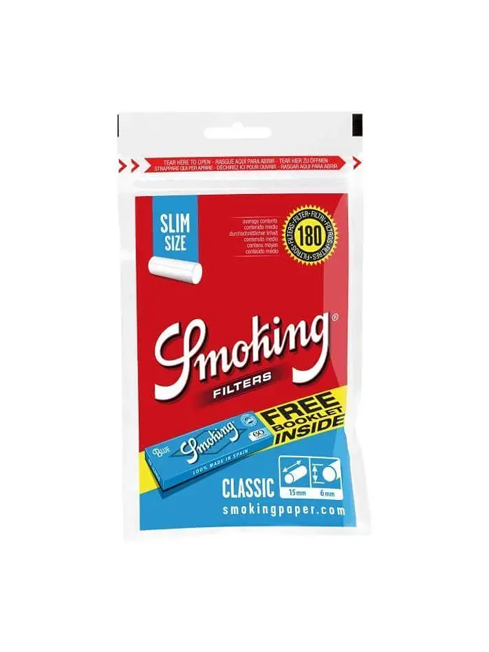 Filtro Slim Classic 180 Blue Regular-Smoking 1