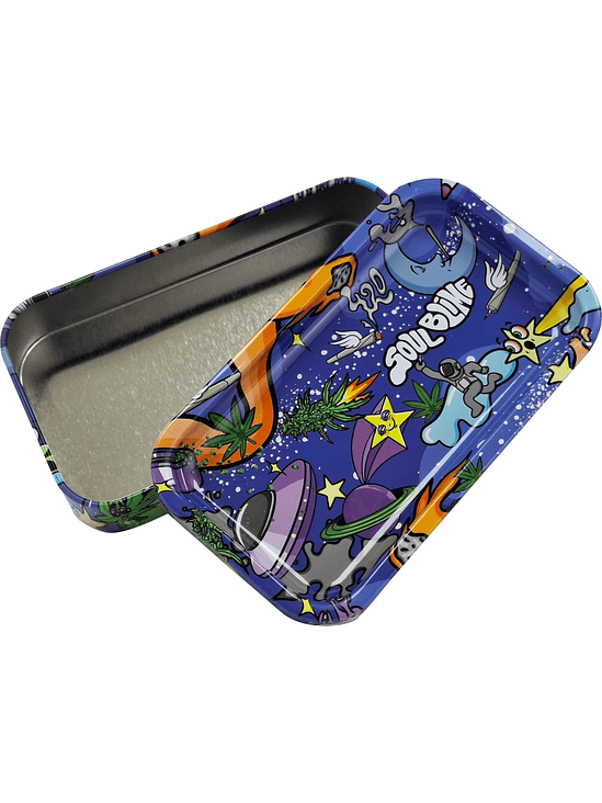 CONTENEDOR CON TAPA DISEÑOS MIX DISPLAY 9 UND-SOULBLIME 1