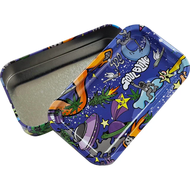 Contenedor Con Tapa Diseños Mix Display 9 Und-Soulblime