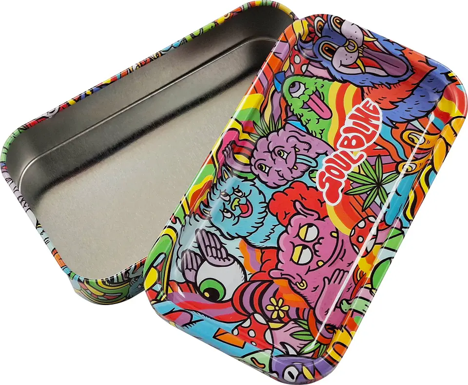Contenedor Con Tapa Diseños Mix Display 9 Und-Soulblime 3