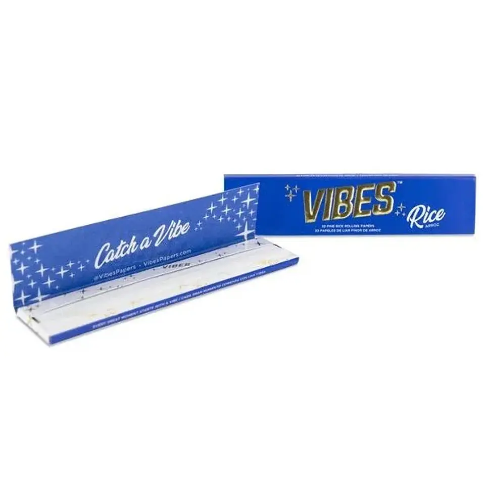 Papelillos Rice King Size Slim Unidad-Vibes 1