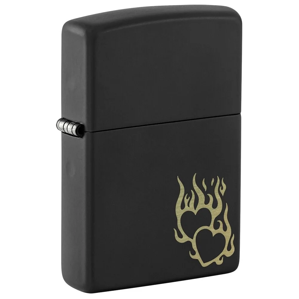 Fire Heart Design-Zippo 1