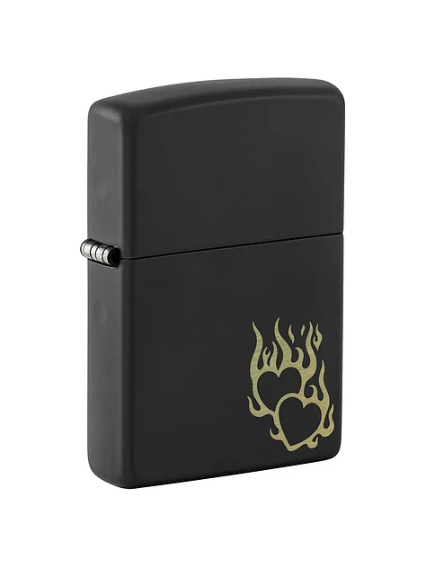 Fire Heart Design-Zippo 1