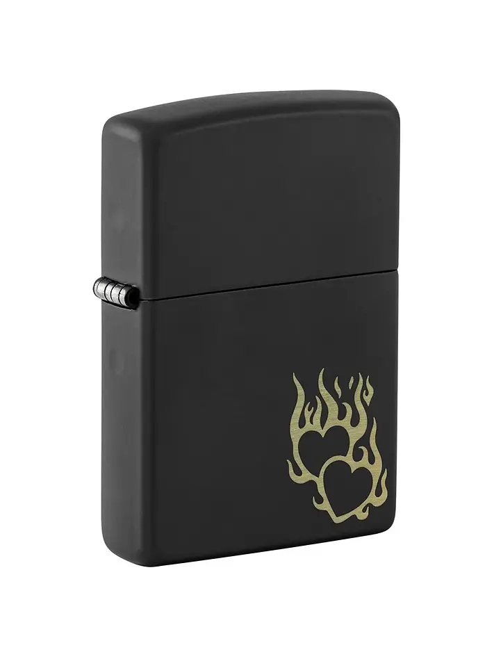 Fire Heart Design-Zippo 1