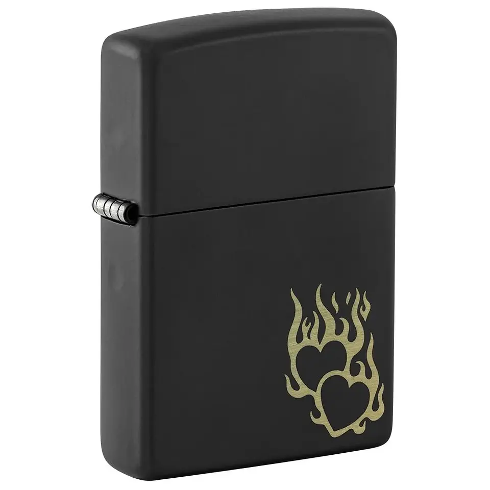 Fire Heart Design-Zippo 1