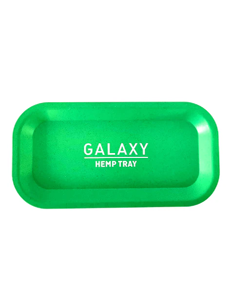 Biodegradable Green Hemp Rolling Tray-Galaxy 1