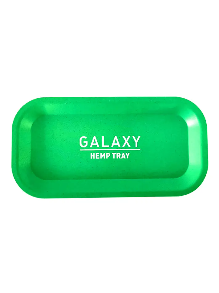 Biodegradable Green Hemp Rolling Tray-Galaxy 1