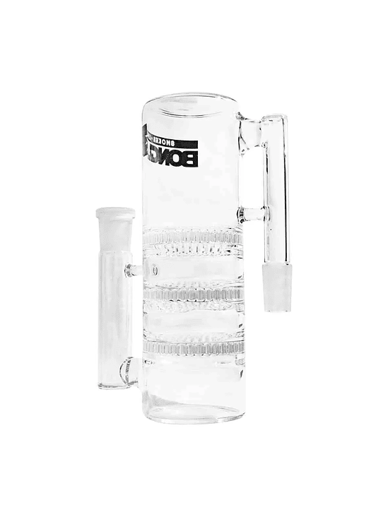 ATRAPA CENIZA PANAL TRIPLE CLEAR 18MM-BONGLAB 2