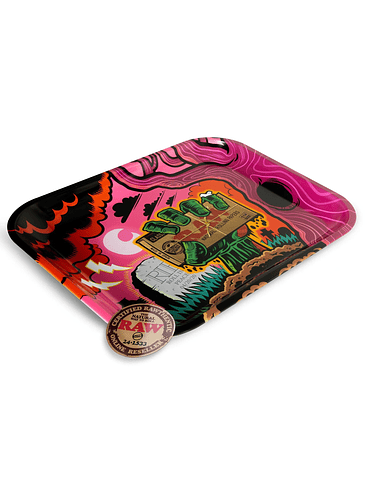 BANDEJA METÁLICA ZOMBIE GRANDE-RAW 1