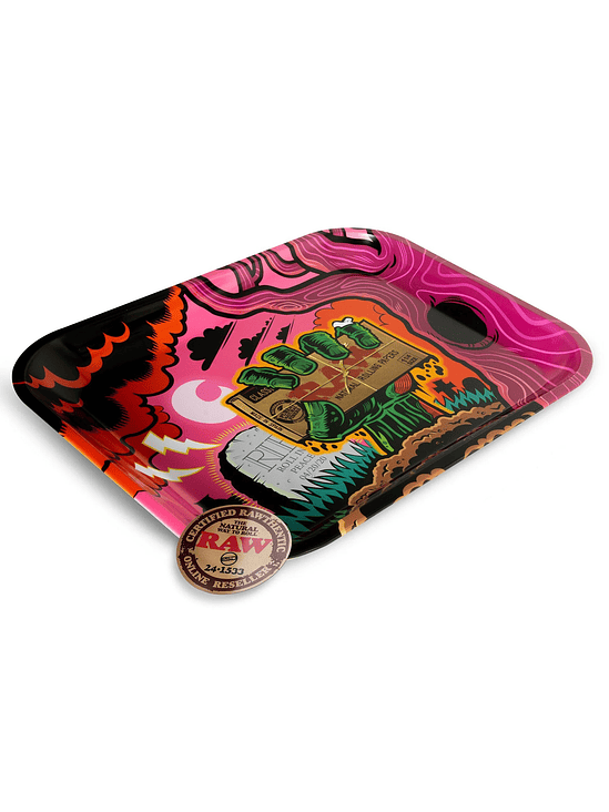 BANDEJA METÁLICA ZOMBIE GRANDE-RAW 1