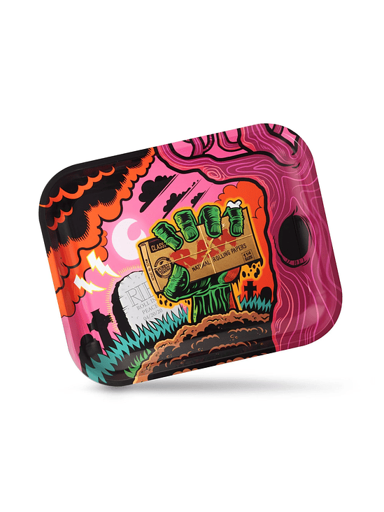 BANDEJA METÁLICA ZOMBIE GRANDE-RAW 2