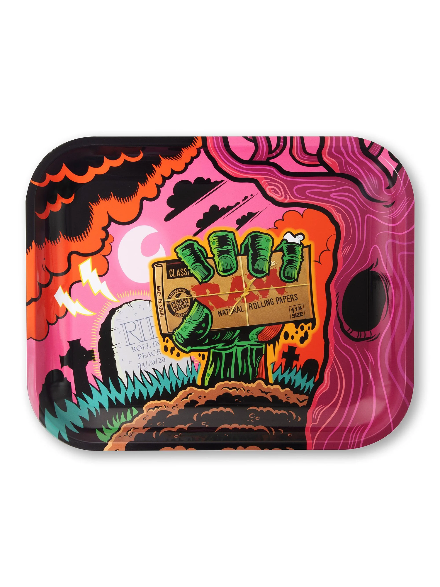 Bandeja Metálica Zombie Grande-Raw 3