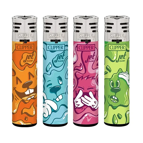 Encendedor Jet Flame Con Tapa Modelos variados- Clipper
