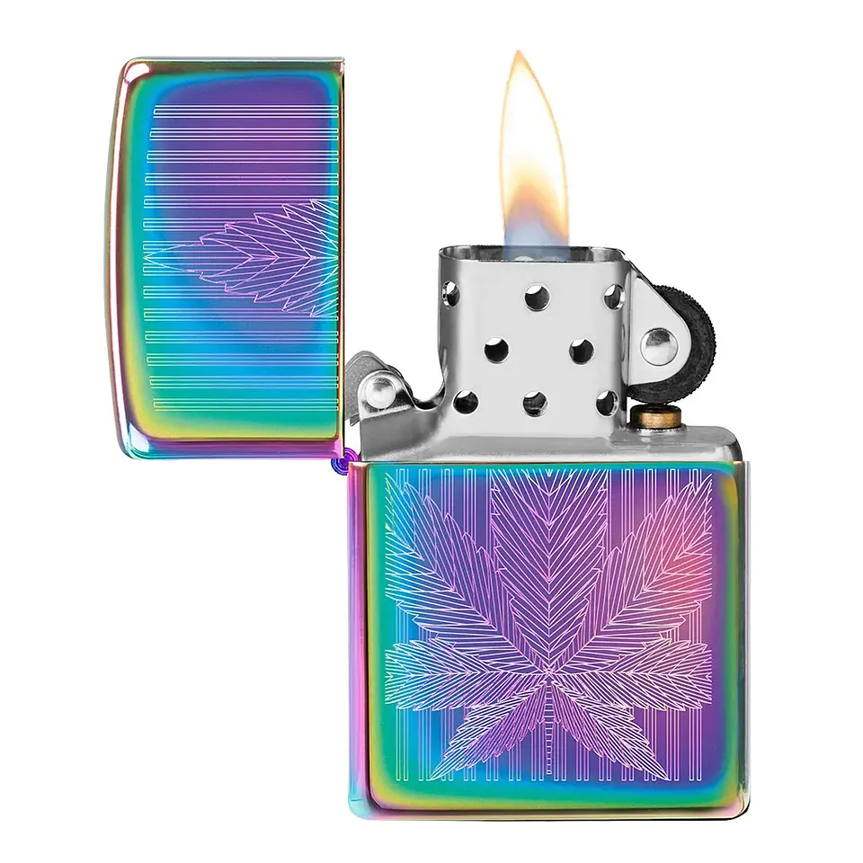 Leaf Design 3-Zippo 2